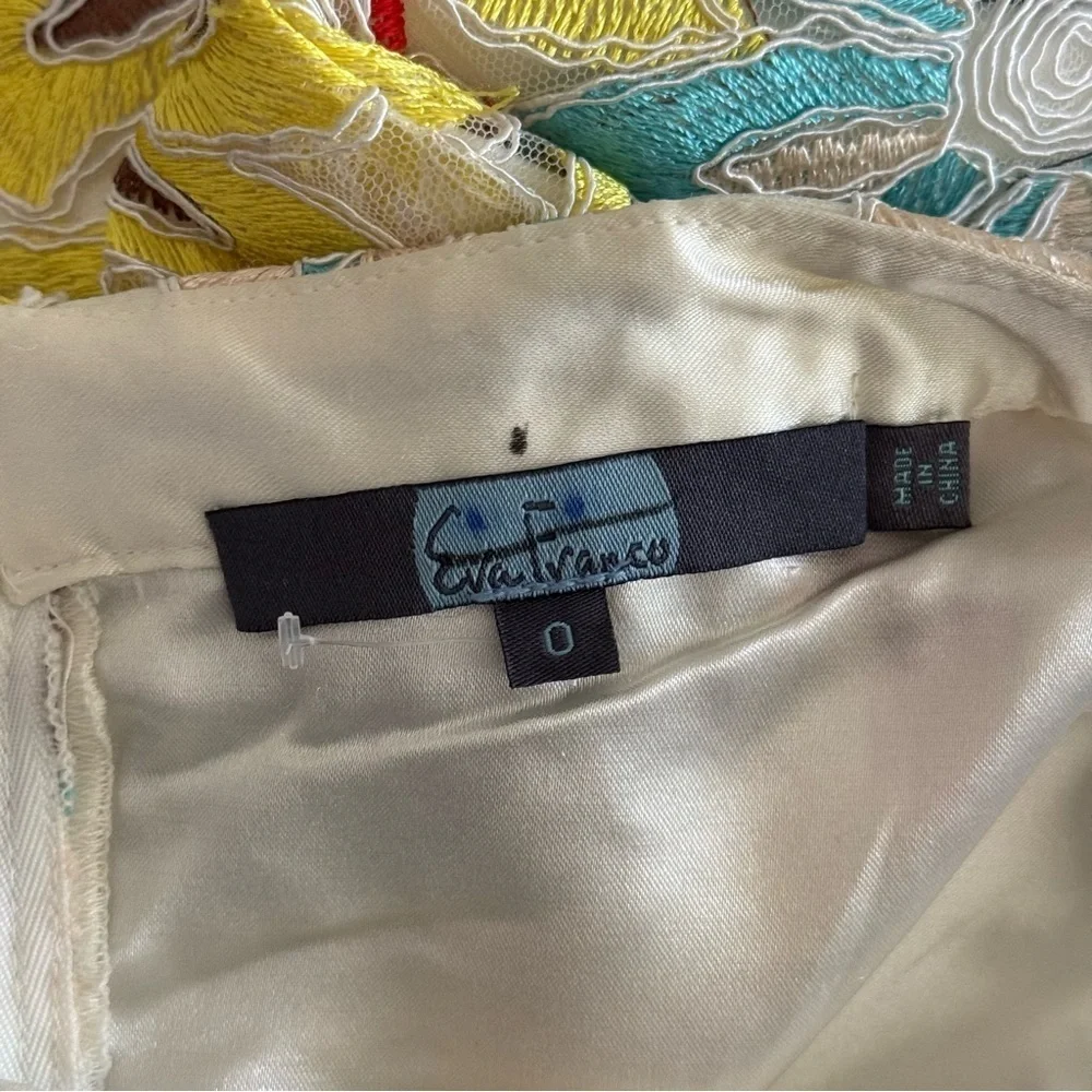 ANTHROPOLOGIE EVA FRANCO Meghan Embroidered Floral Midi Skirt - Picture 10 of 10